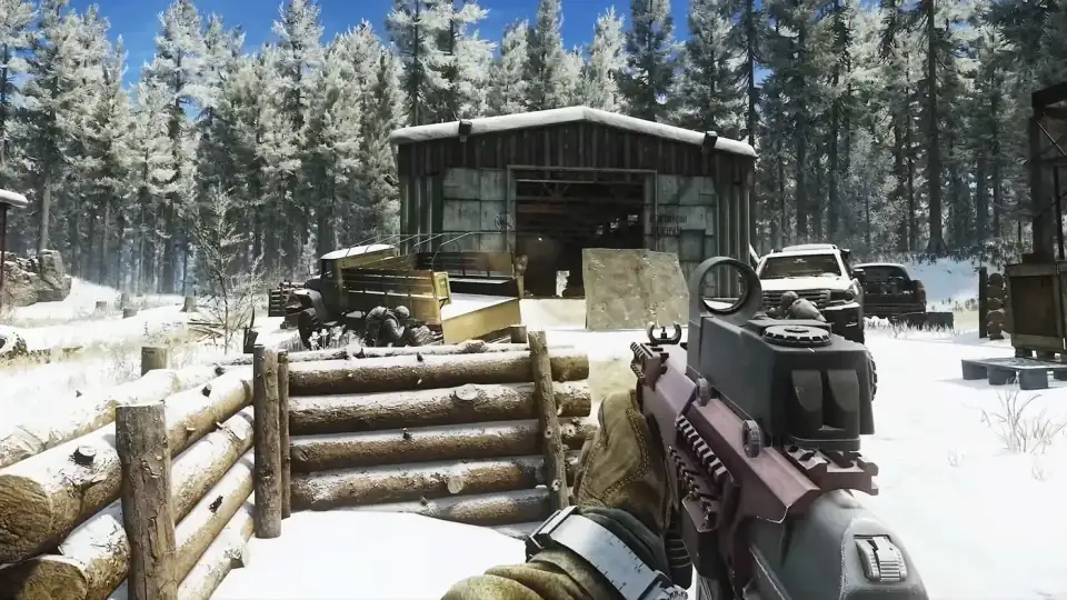 Escape from Tarkov through-wall visibility style image from IGN for wallhack explained