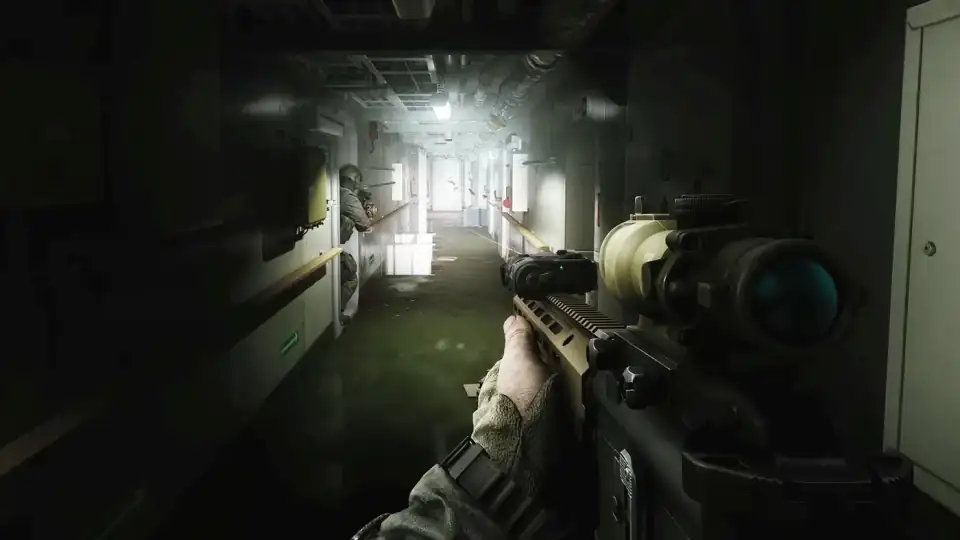 Escape from Tarkov Factory-style close quarters image from IGN for ESP tips